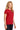 Red Gildan Women's Heavy Cotton 100% Cotton T-Shirt. 5000L plain