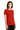 Red Gildan Women's Ultra Cotton 100% US Cotton T-Shirt. 2000L plain