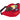 Red Hipster Deluxe Fanny Pack