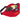 Red Hipster Deluxe Fanny Pack