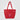 Red Newport Recycled Stripe Tote Bag - 20L