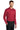 Red Port Authority Silk Touch Performance Long Sleeve Polo. K540LS plain