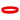 RED Single Color Silicone Bracelet plain grouped