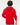 Red Unisex Pullover Hoodie - 3320
