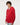 Red Unisex Zipper Fleece Hoodie - 3331