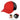 RED WITH BLACK BED HEAD PONYTAIL CAP plain grouped