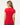 Red Women's Deluxe Blend V-Neck T-Shirt - 3542