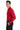 Rich Red Port Authority Dry Zone UV Micro-Mesh Long Sleeve Polo K110LS plain