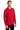Rich Red Port Authority Dry Zone UV Micro-Mesh Long Sleeve Polo K110LS plain