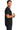 Right View of Black Gildan - Ultra Cotton 100% US Cotton T-Shirt. 2000 plain
