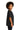 Right View of Black Gildan - Youth Heavy Cotton 100% Cotton T-Shirt. 5000B plain