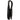 Right View of Black Silicone Hat Clip w/ Ball Marker plain