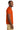 Right View of Burnt Orange Jerzees Classics Unisex Cotton T-Shirt 363M plain