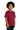 Right View of Cardinal Red Gildan - Youth Heavy Cotton 100% Cotton T-Shirt. 5000B plain