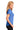 Right View of Carolina Blue Gildan Women's Heavy Cotton 100% Cotton T-Shirt. 5000L plain