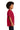 Right View of Cherry Red Gildan - Youth Ultra Cotton 100% US Cotton T-Shirt. 2000B plain