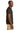 Right View of Chocolate Jerzees Classics Unisex Cotton T-Shirt 363M plain