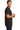 Right View of Dark Chocolate Gildan - Ultra Cotton 100% US Cotton T-Shirt. 2000 plain