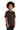 Right View of Dark Chocolate Gildan - Youth Heavy Cotton 100% Cotton T-Shirt. 5000B plain