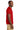 Right View of FieryRed Jerzees Classics Unisex Cotton T-Shirt 363M plain