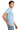 Right View of Light Blue Gildan - Ultra Cotton 100% US Cotton T-Shirt with Pocket. 2300 plain