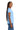 Right View of Light Blue Gildan Women's Ultra Cotton 100% US Cotton T-Shirt. 2000L plain