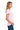 Right View of LightPink Gildan Women's Heavy Cotton 100% Cotton T-Shirt. 5000L plain