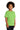 Right View of Lime Gildan - Youth Heavy Cotton 100% Cotton T-Shirt. 5000B plain