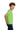 Right View of Lime Gildan - Youth Ultra Cotton 100% US Cotton T-Shirt. 2000B plain