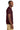 Right View of Maroon Jerzees Classics Unisex Cotton T-Shirt 363M plain