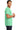 Right View of Mint Green Gildan - Ultra Cotton 100% US Cotton T-Shirt. 2000 plain