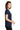 Right View of Navy Gildan Women's Ultra Cotton 100% US Cotton T-Shirt. 2000L plain