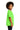 Right View of Neon Green Gildan - Youth Heavy Cotton 100% Cotton T-Shirt. 5000B plain