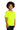 Right View of Safety Green Gildan - Youth Heavy Cotton 100% Cotton T-Shirt. 5000B plain