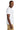 Right View of White Jerzees Classics Unisex Cotton T-Shirt 363M plain