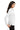 Right View of White Port Authority Women's Silk Touch Long Sleeve Polo. L500LS plain