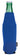 Royal Koozie® Neoprene Zip-Up Bottle Cooler plain