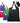 Santorini - Foldaway Shopping Tote Bag - 210D Polyester plain grouped