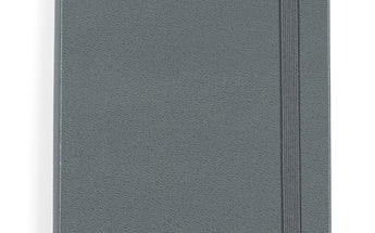 Slate Grey Moleskine® Hard Cover Ruled Medium Notebook plain