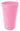 Soft Pink Good Value™ Stadium Cup - 22 oz. plain