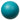 Teal Stress Ball plain