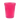 Translucent Neon Pink Garyline® Cups-on-the-Go Translucent Stadium Cup - 16 oz. plain