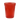 Translucent Red Garyline® Cups-on-the-Go Translucent Stadium Cup - 16 oz. plain