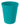 Turquoise Good Value™ Stadium Cup - 16 oz. plain
