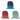 Vilda 210D Polyester Ombre Drawstring Bag  - 6L plain
