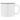 White - Black Adventure - 15 oz. Ceramic Campfire Mug plain