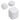 White Chap-Cube Vanilla Lip Balm plain