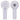 White Easy Breeze Rechargeable Hand Fan plain