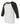 White Fleck/ Charcoal Triblend Three-Quarter Sleeve Baseball Tee - 3200