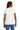 White Gildan Women's Ultra Cotton 100% US Cotton T-Shirt. 2000L plain